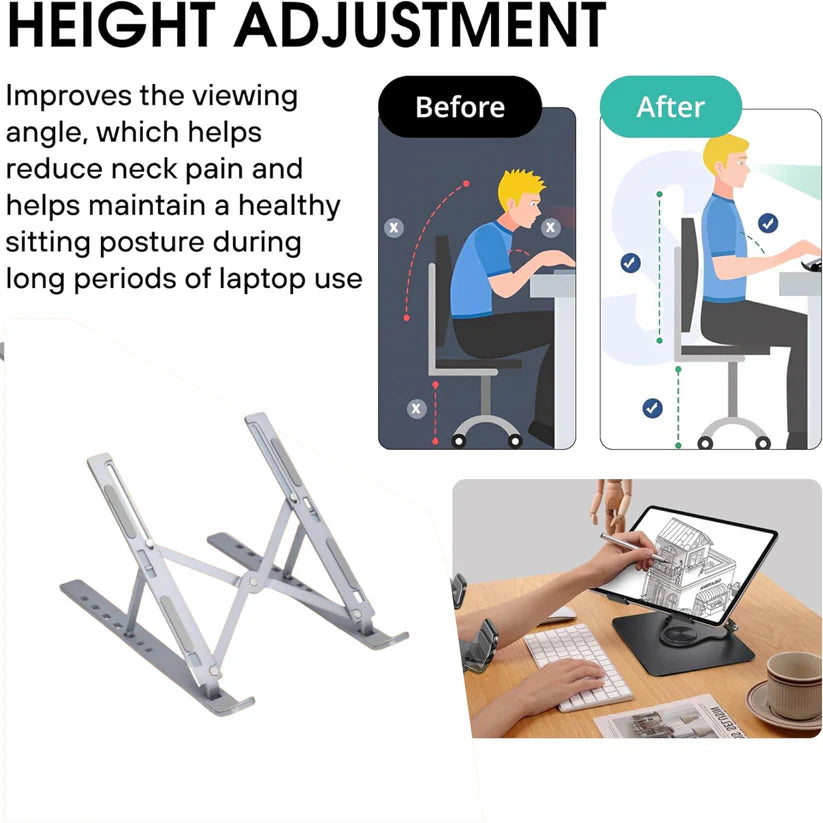 Metal Portable Laptop Stand