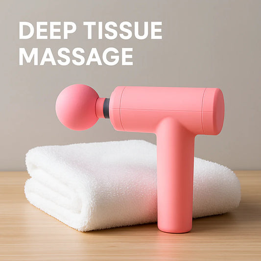 Massage Gun Deep Relax, Powerful Muscle Massager, USB Chargeable