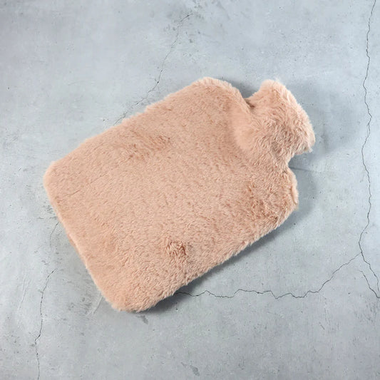 PVC Hot Water Bag with Soft Fur Cover