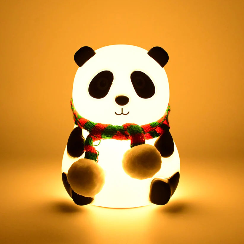 Panda LED Silicon Lamp