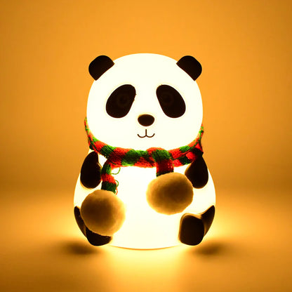 Panda LED Silicon Lamp