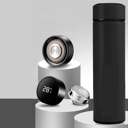 Vacuum Insulated Water Bottle with Temperature LED Display
