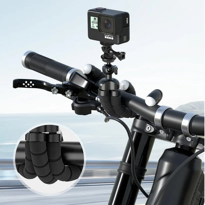 Flexible Mini Tripod Stand with Adjustable Mobile Holder