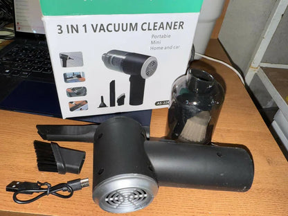3-in-1 Portable Mini Vacuum Cleaner
