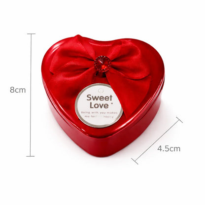 Heart Pendant Necklace Gift Set