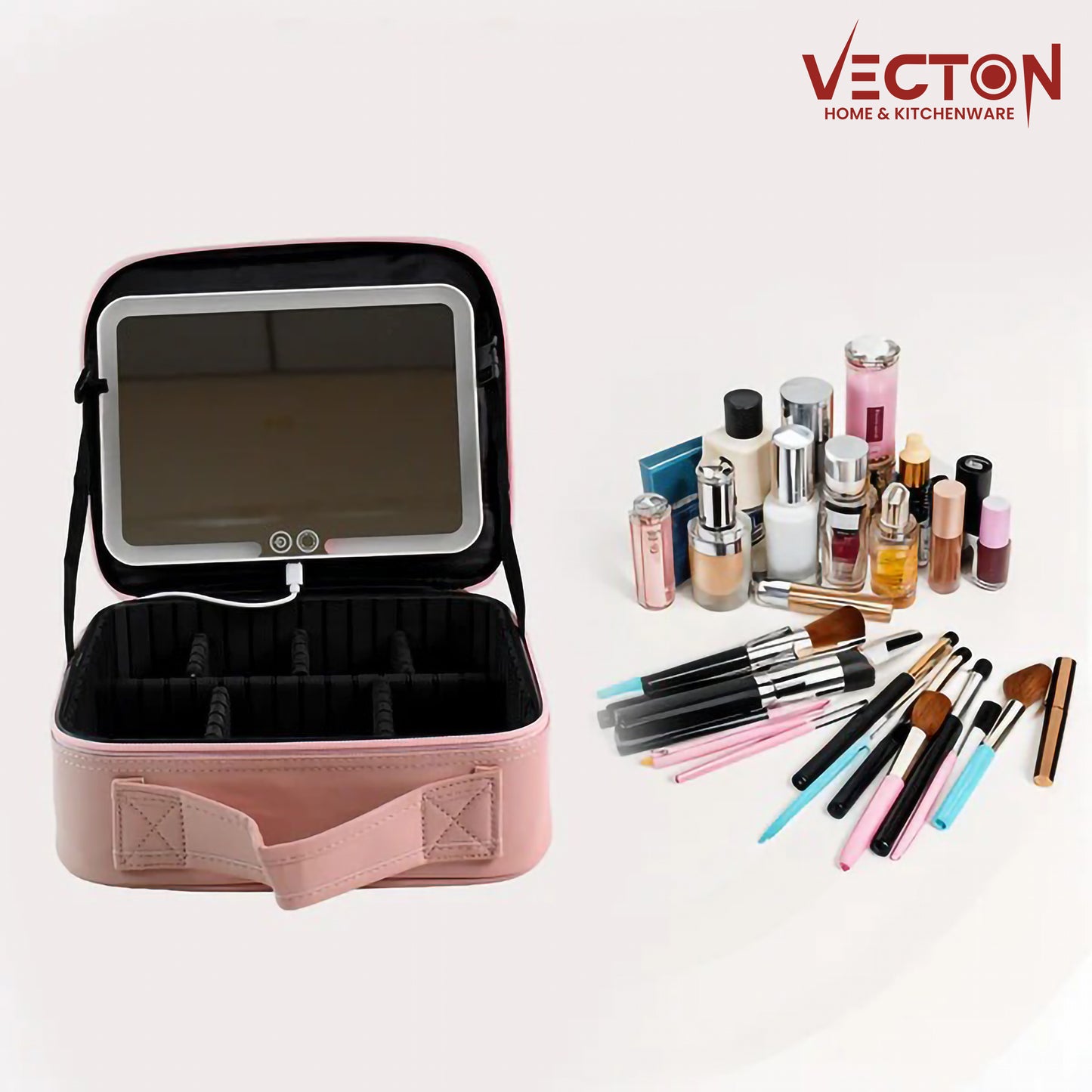 LED Makeup Organizer Box