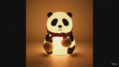 Panda LED Silicon Lamp